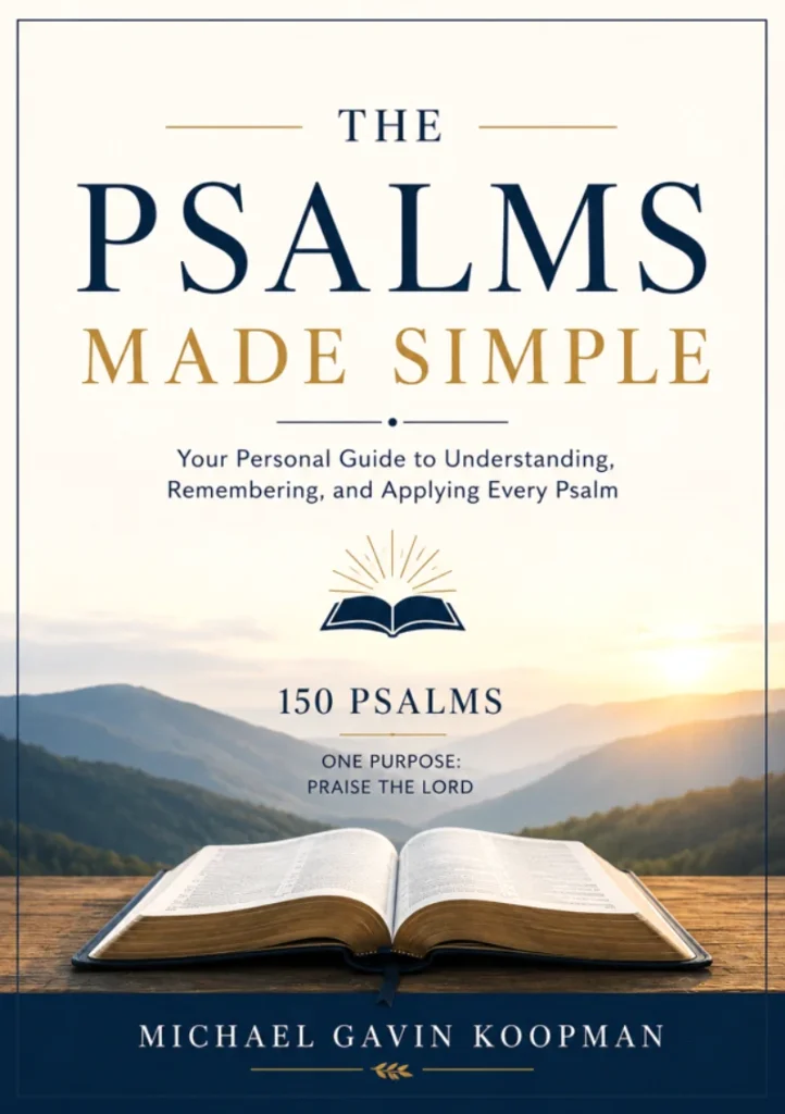 Psalms Made Simple book cover by Michael Gavin Koopman